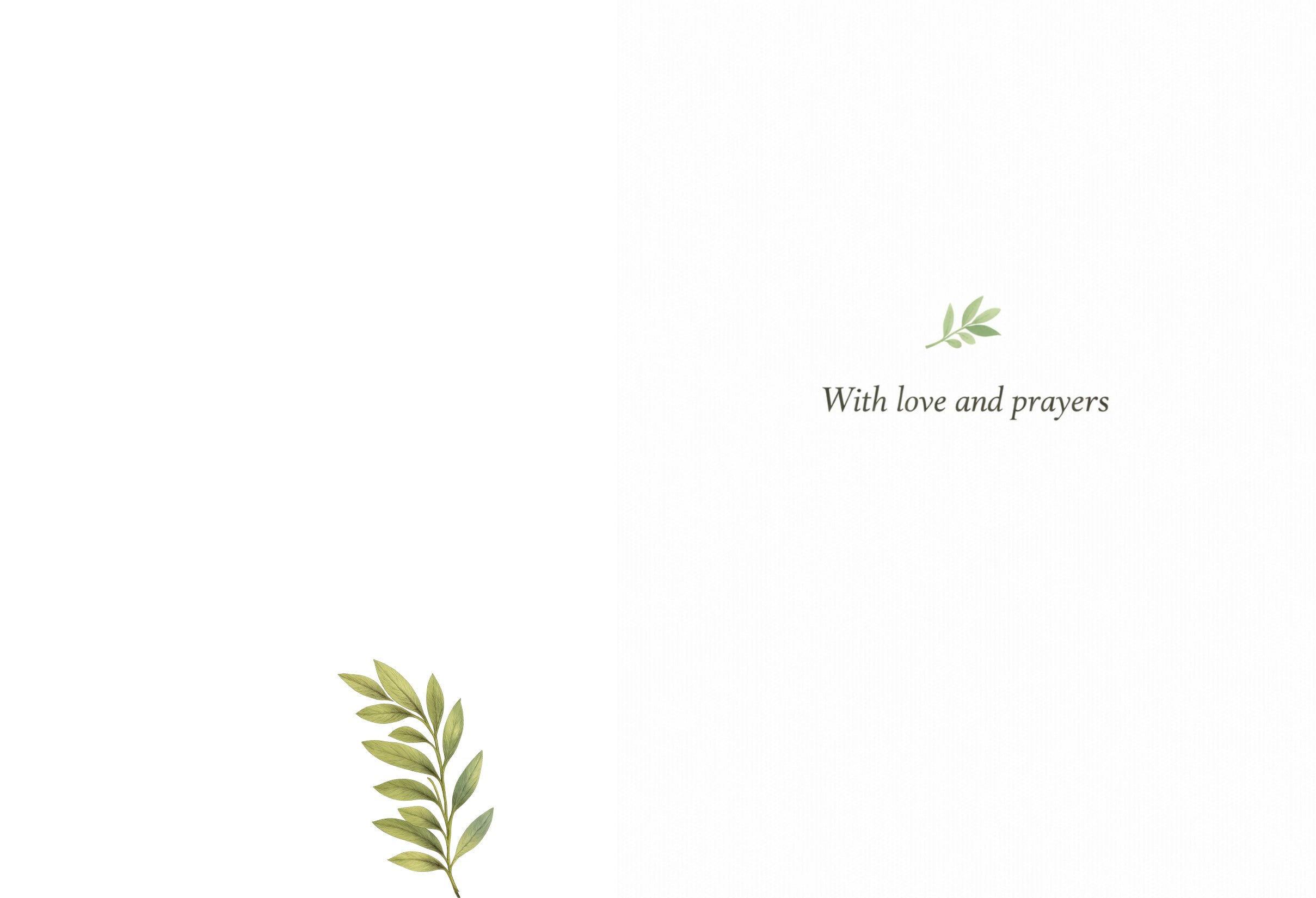 Proverbs 16:3 Scripture Greeting Card – With Love and Prayers (5 Pack)